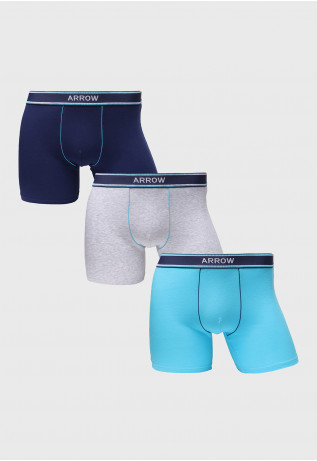 Boxer Pack 3 Unidades Liso...